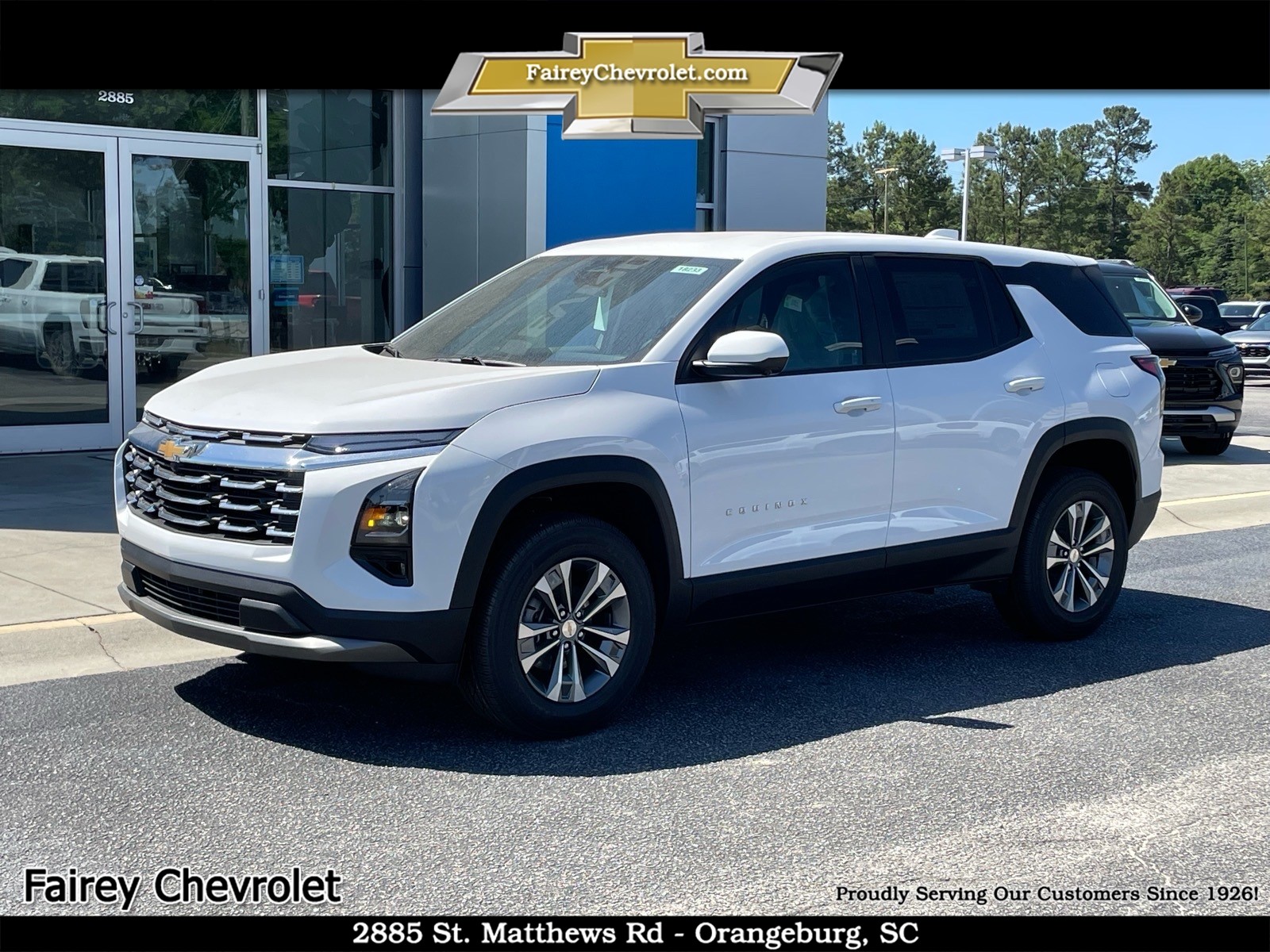 2026 Chevrolet Equinox LT Summit Whi at Fairey Chevrolet