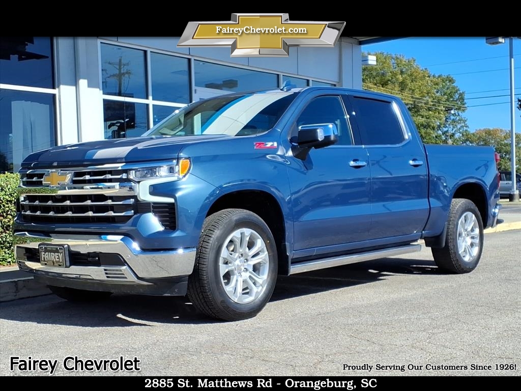 2024 Chevrolet Silverado 1500 LTZ Blue at Fairey Chevrolet