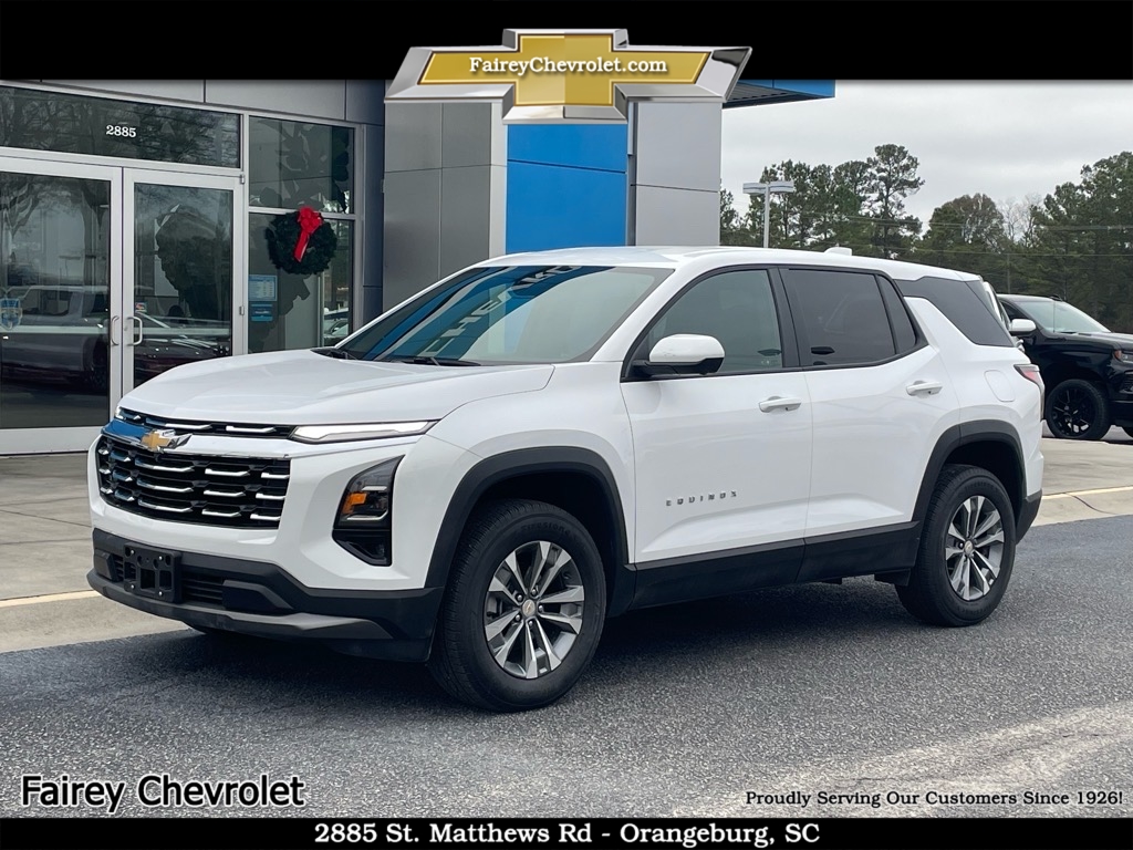 2025 Chevrolet Equinox LT White at Fairey Chevrolet