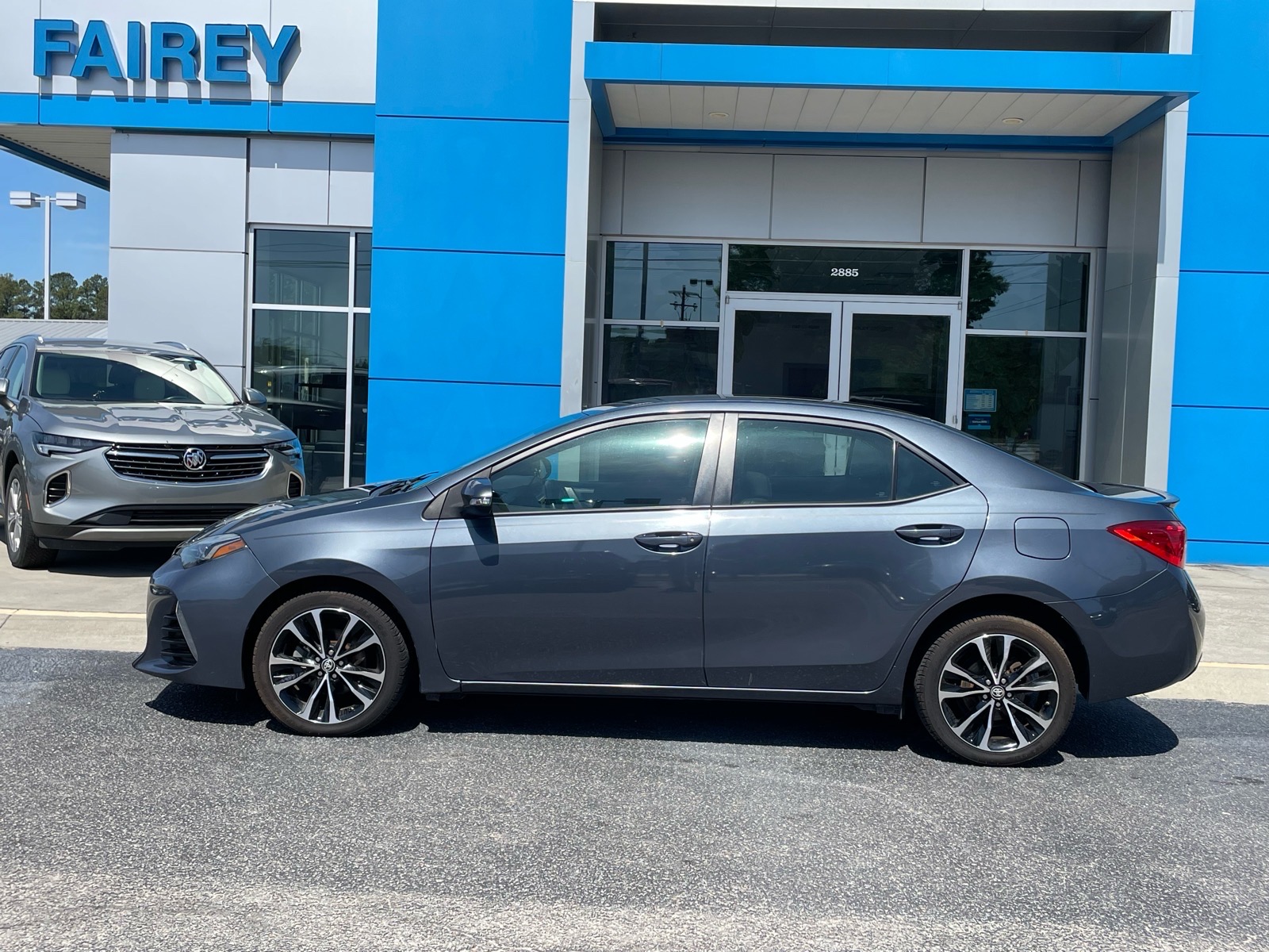 2018 Toyota Corolla  Grey at Brad Windhams Used Cars