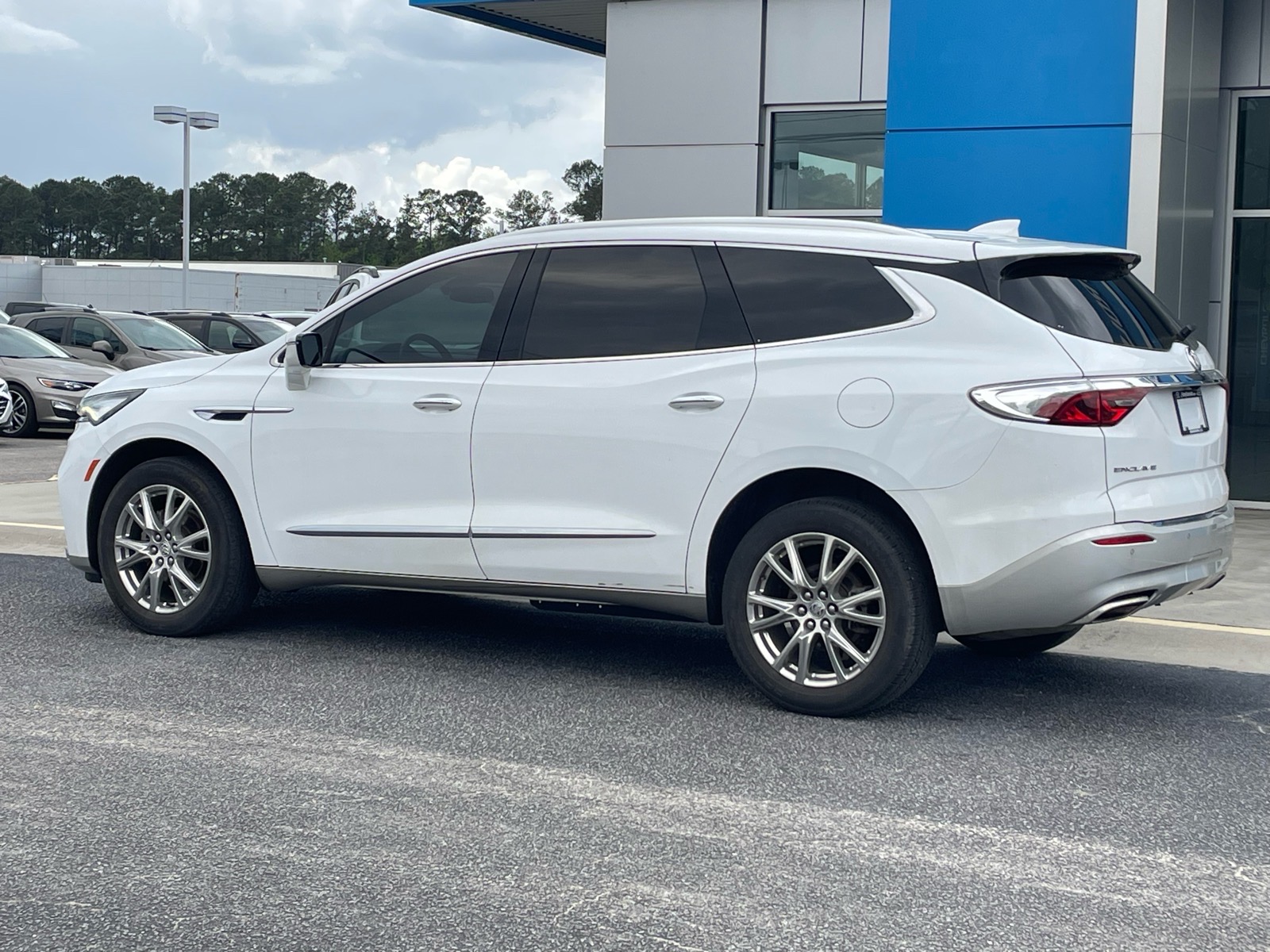 2023 Buick Enclave Essence White at Fairey Chevrolet