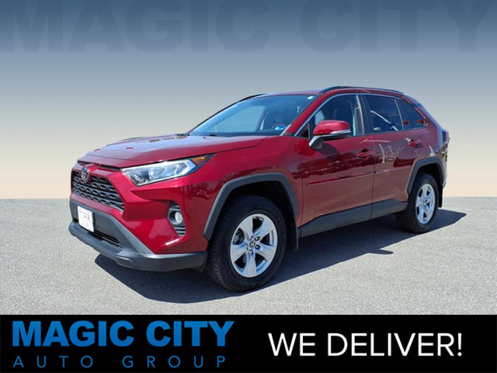Red (Ruby Flare Pearl 3t3) 2021 Toyota RAV4 XLE AWD SUV / Crossover All-Wheel Drive 8-Speed Automatic