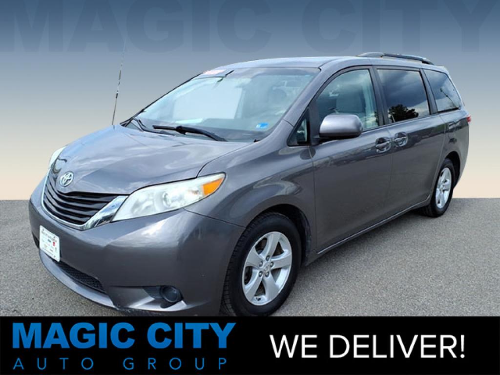 Gray 2011 Toyota Sienna 7-Passenger V6 FWD Minivan Front-Wheel Drive 6-Speed Automatic Overdrive