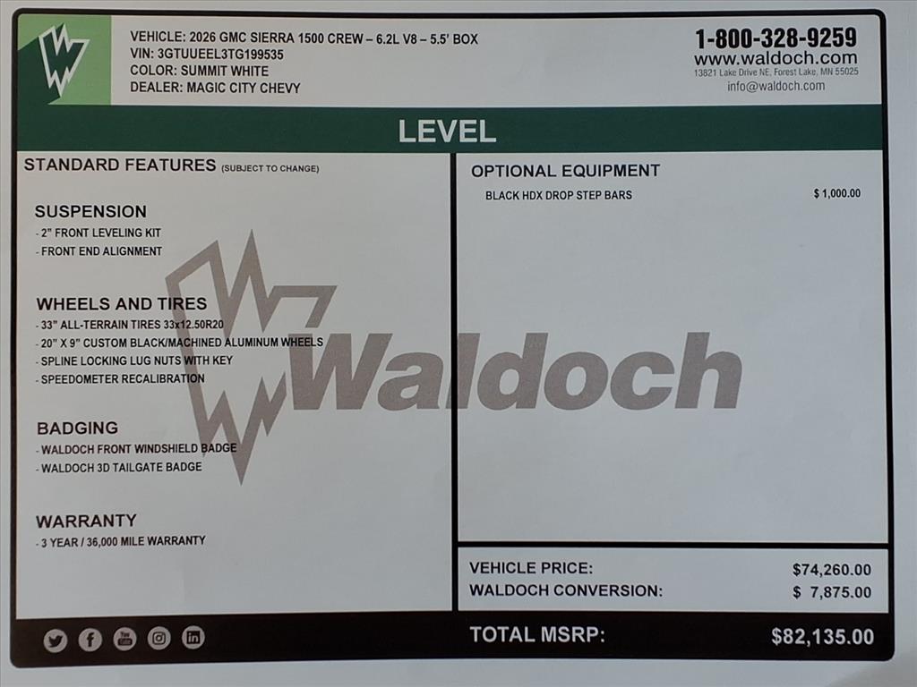 2026 GMC Sierra 1500 AT4