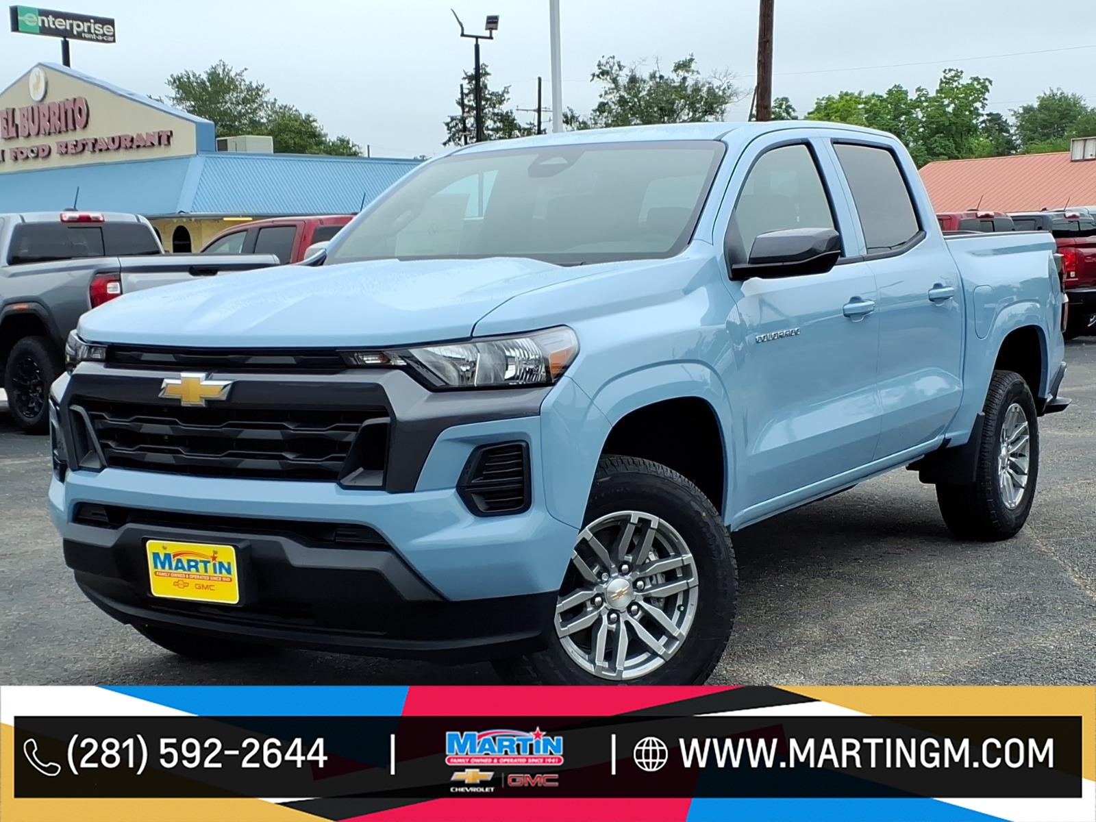 Blue 2026 Chevrolet Colorado Pickup Truck 4X2 8-Speed Automatic