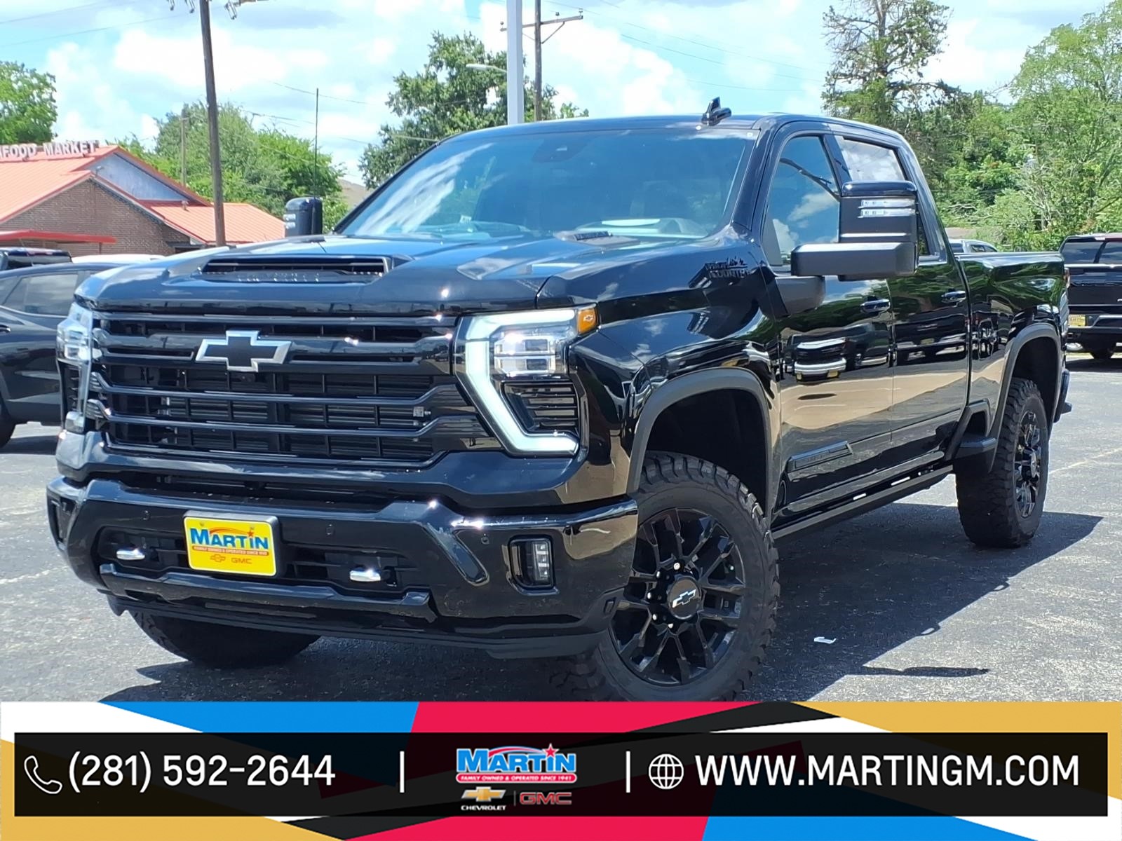 Black Gba 2026 Chevrolet Silverado 2500HD Pickup Truck Four-Wheel Drive Automatic