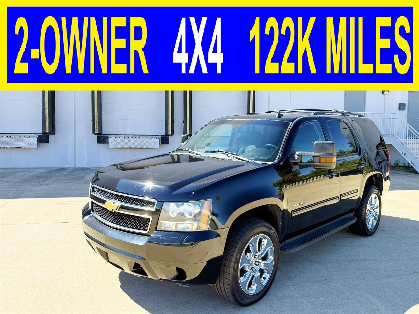 Black (41u) 2014 Chevrolet Tahoe SUV / Crossover Four-Wheel Drive 6-Speed Automatic