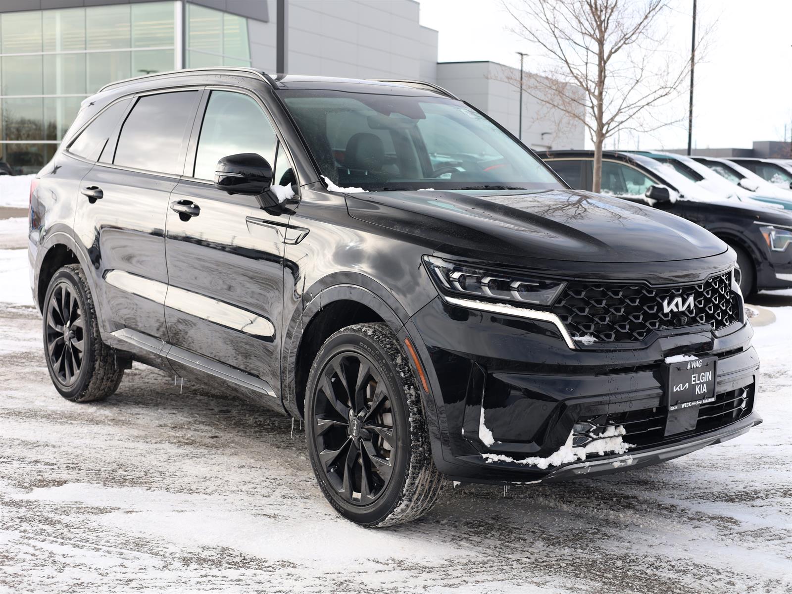 Ebony Black 2023 Kia Sorento SX Prestige AWD SUV / Crossover All-Wheel Drive Automatic