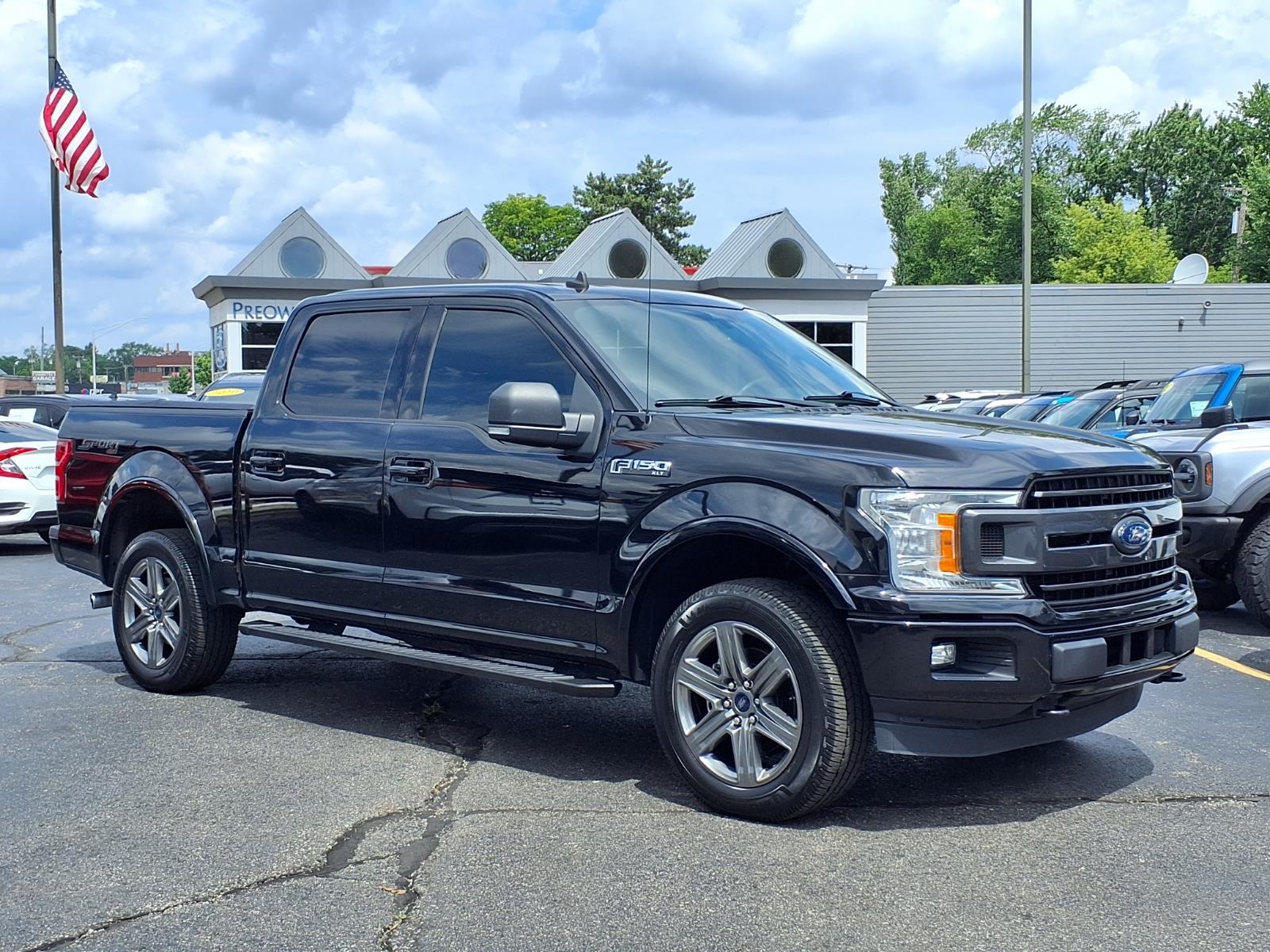 Agate Black 2020 Ford F-150 Pickup Truck Four-Wheel Drive Automatic