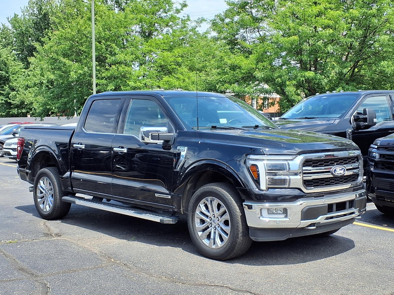 Agate Black 2024 Ford F-150 Pickup Truck Four-Wheel Drive Automatic