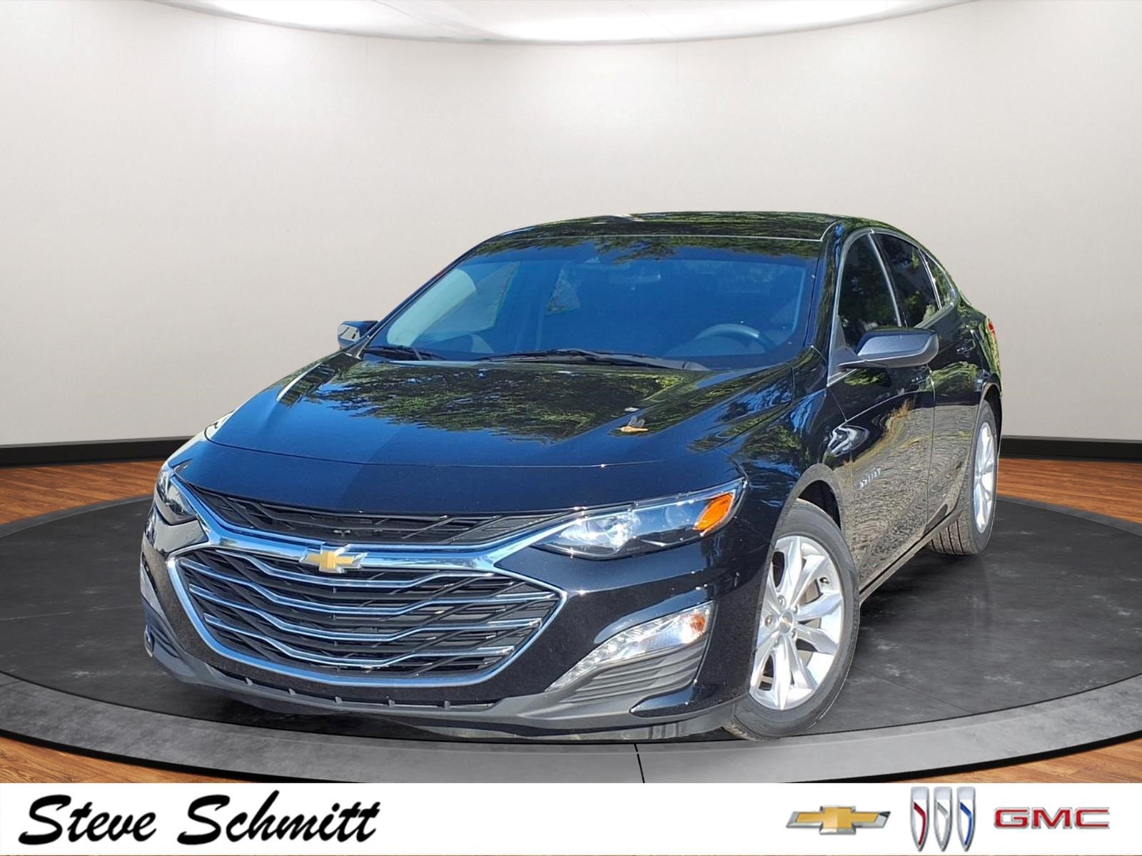 Black Metallic 2023 Chevrolet Malibu Sedan Front-Wheel Drive Continuously Variable Transmission