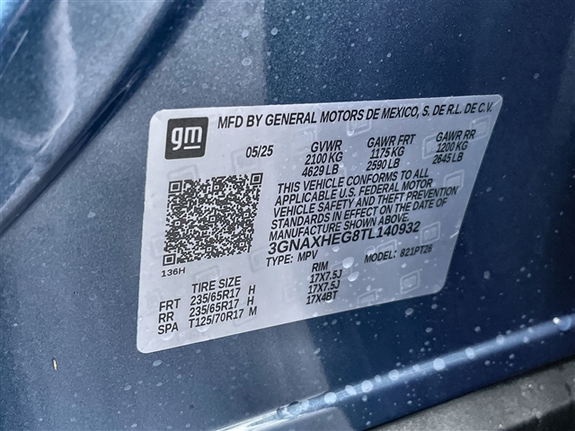 2026 Chevrolet Equinox LT