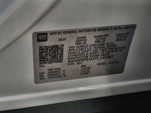 2026 Chevrolet Equinox LT