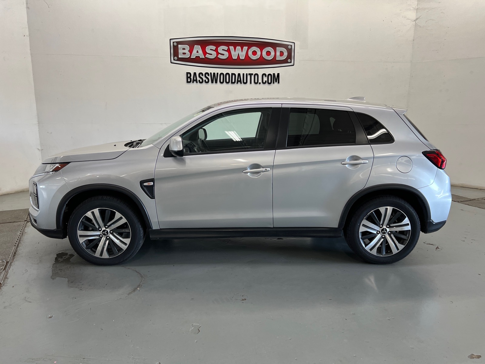 Silver 2024 Mitsubishi Outlander Sport ES AWC SUV / Crossover All-Wheel Drive 8-Speed CVT