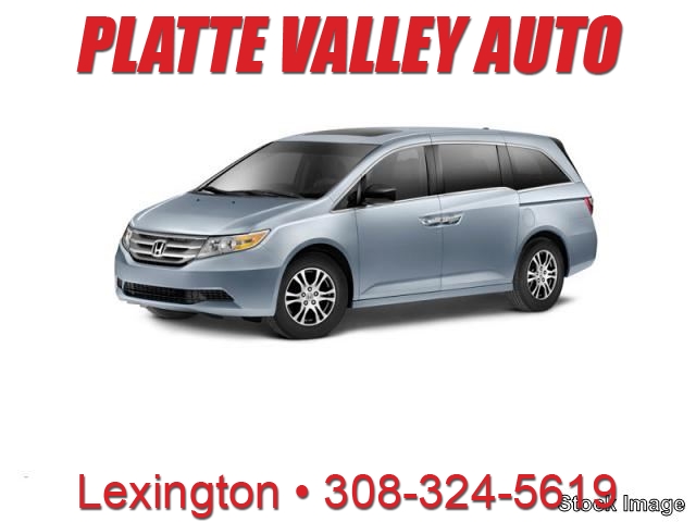 Gray 2012 Honda Odyssey EX-L FWD Minivan Front-Wheel Drive 5-Speed Automatic
