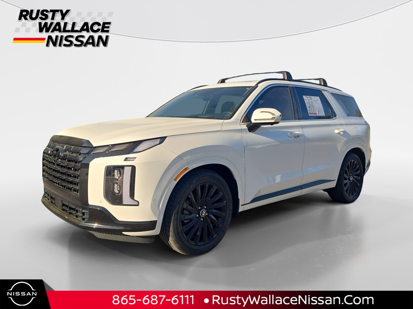 Hyper White Pearl 2024 Hyundai Palisade Calligraphy Night Edition AWD SUV / Crossover All-Wheel Drive 8-Speed Automatic