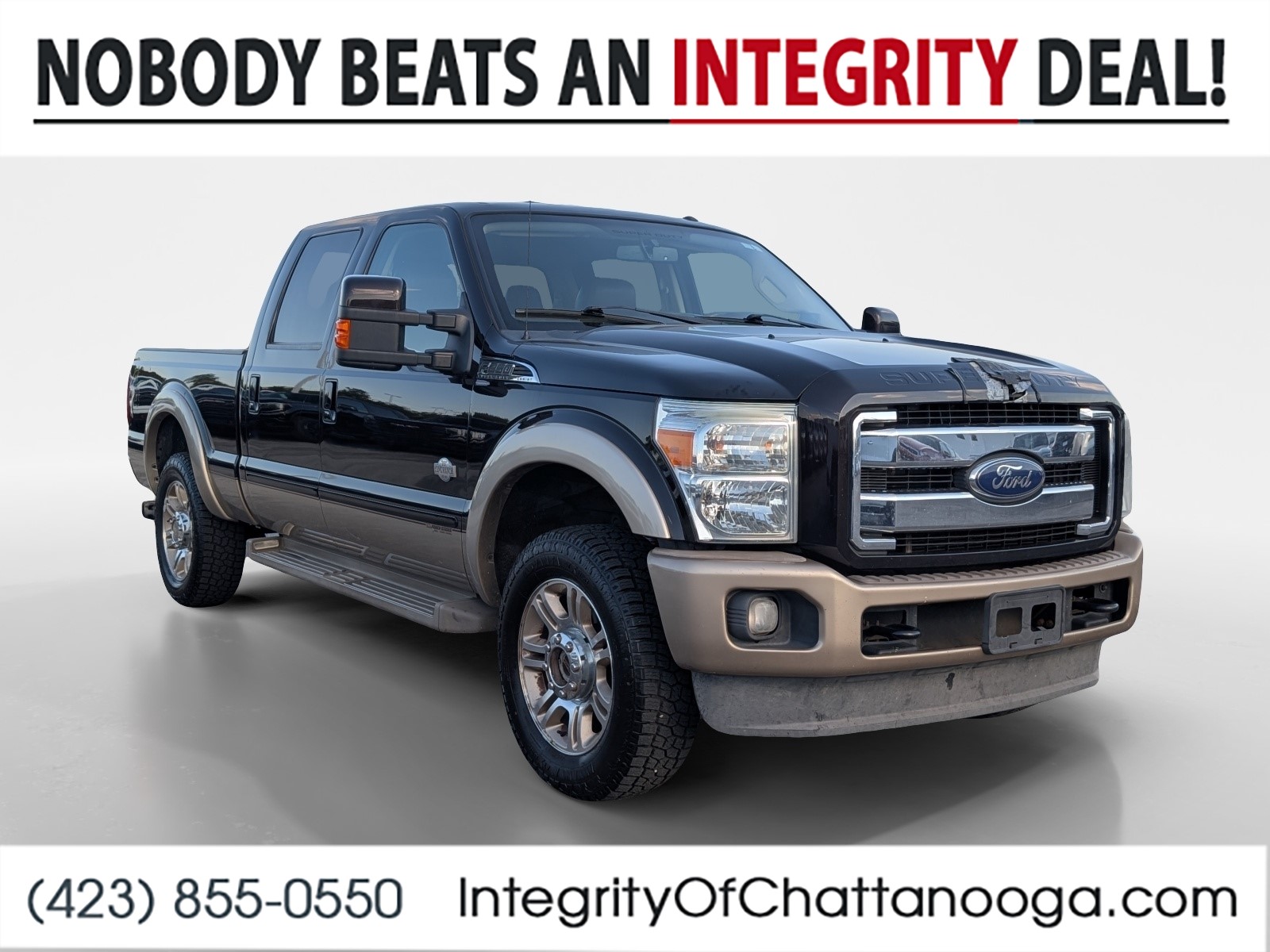 Brown Metallic 2014 Ford F-250 Super Duty Pickup Truck Four-Wheel Drive 6-Speed Automatic Overdrive