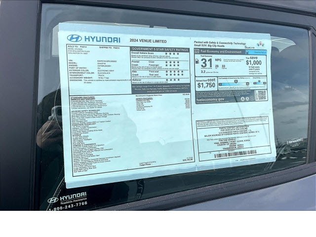 2024 Hyundai VENUE Limited - Photo 14