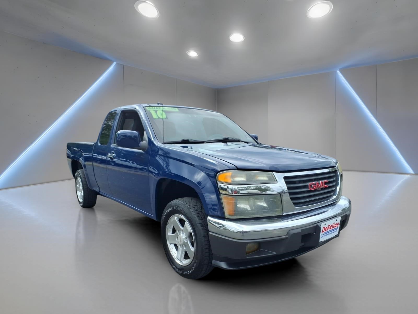 Blue 2010 GMC Canyon Pickup Truck 4X2 Automatic