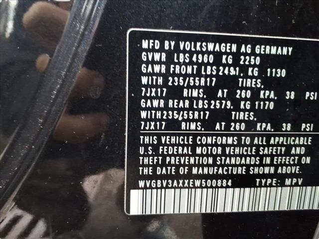 2014 Volkswagen Tiguan SE 4Motion