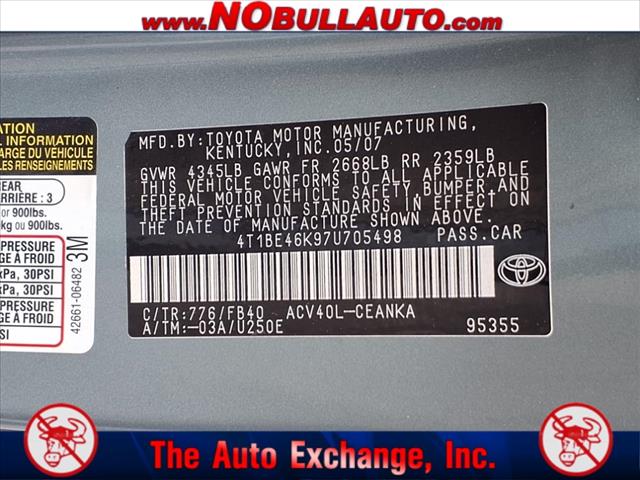 Photo of 2007 Toyota Camry LE in Lakewood, NJ - 15,  2007 Toyota Camry LE:RS24993