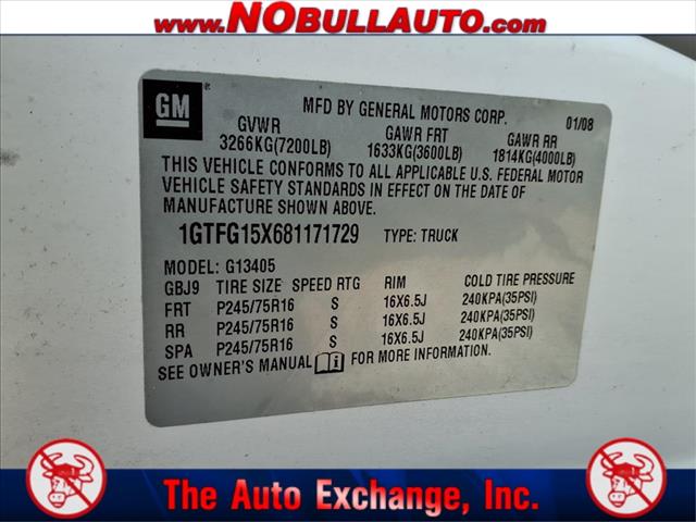 2008 GMC Savana 1500:RS25075