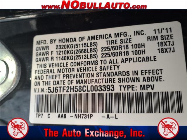 2012 Honda Crosstour EX-L V6 w/Navi:RS25085