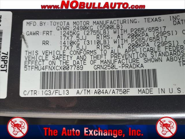 Photo of 2012 Toyota Tacoma V6 in Lakewood, NJ - 29,  2012 Toyota Tacoma V6:RS25058