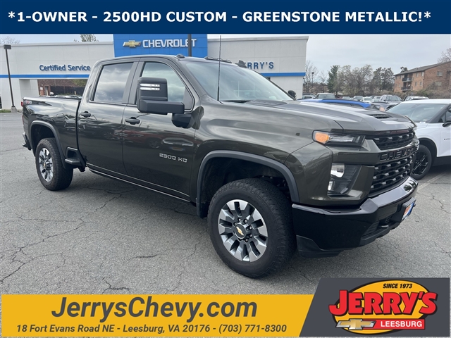 Preowned 2023 Chevrolet Silverado HD Custom for sale by Jerry's Chevrolet, INC. in Leesburg, VA
