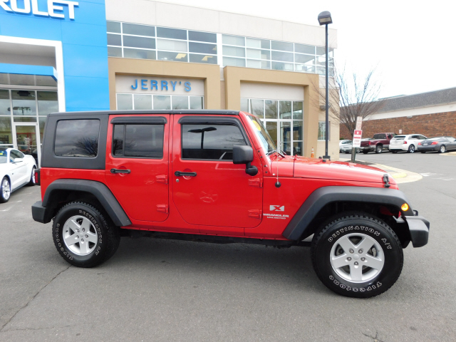 Preowned 2009 Jeep Wrangler X for sale by Jerry's Chevrolet, INC. in Leesburg, VA