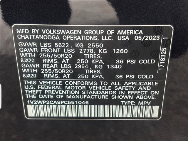 2023 Volkswagen Atlas SE