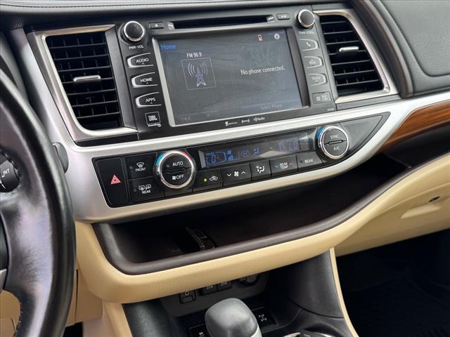 2018 Toyota Highlander LIMITED PLATINUM V6 AWD