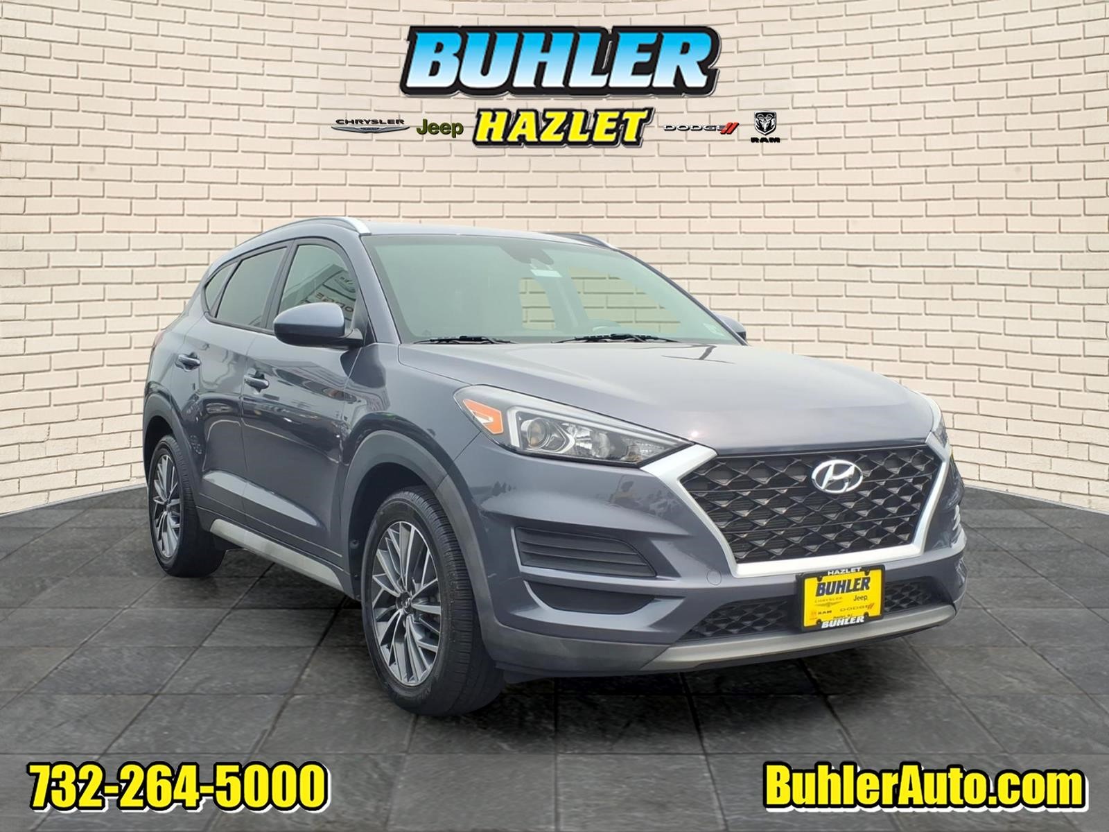 Gray (Magnetic Force M2f) 2021 Hyundai Tucson SUV / Crossover All-Wheel Drive 6-Speed Automatic