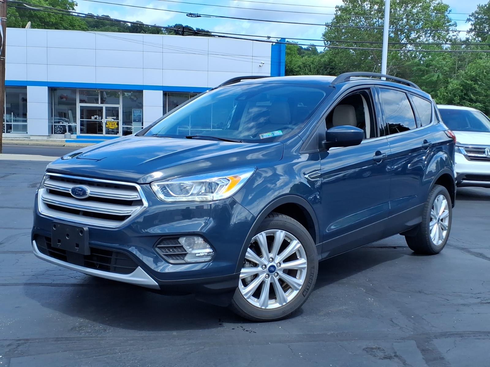 Baltic Sea Green 2019 Ford Escape SEL AWD SUV / Crossover All-Wheel Drive 6-Speed Automatic