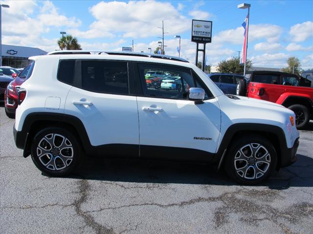 Used 2017 Jeep Renegade Limited with VIN ZACCJADB3HPF75923 for sale in Myrtle Beach, SC