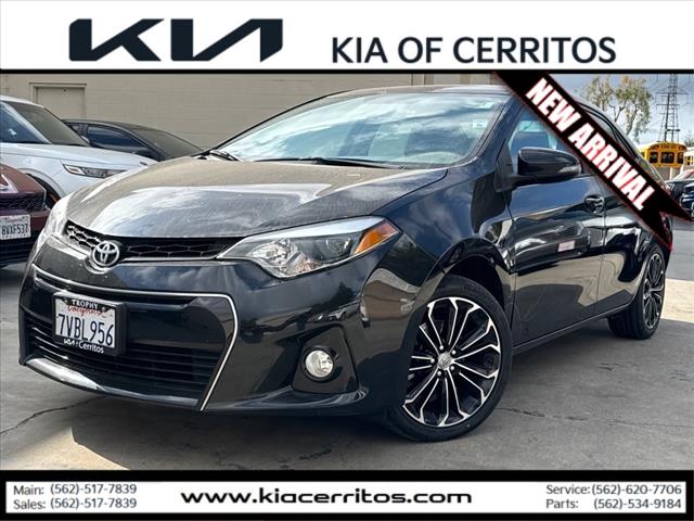 2016 Toyota Corolla S Plus