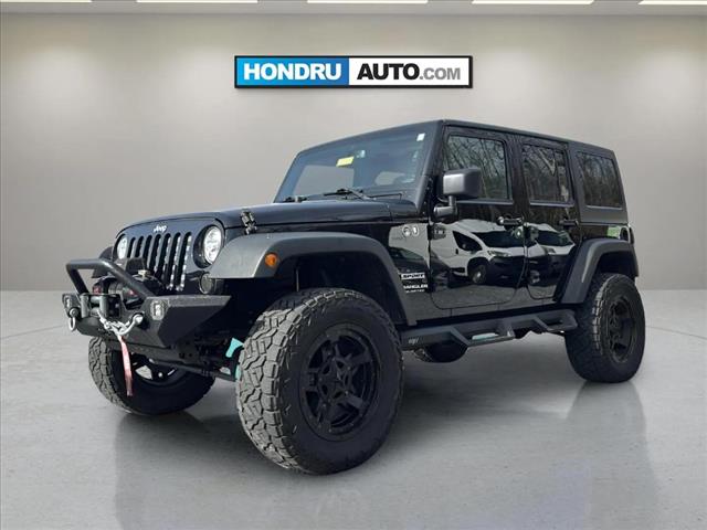 2017 Jeep Wrangler Unlimited Sport S, 1C4BJWDG9HL576079, Stock Number: 24D097A