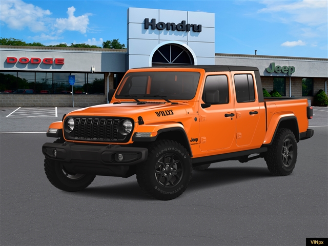 2025 Jeep Gladiator Willys, 1C6PJTAGXSL523401, Stock Number: 25D144