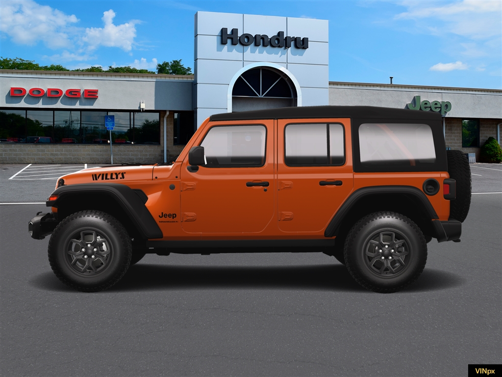 2025 Jeep Wrangler WRANGLER 4-DOOR WILLYS