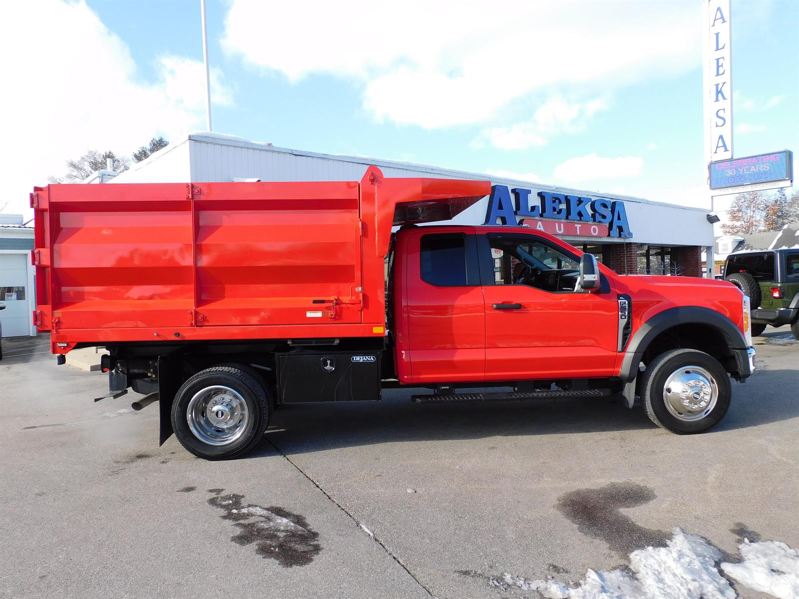 2023 Ford F550 XCAB DRW 4WD LANDSCAPE DUMP