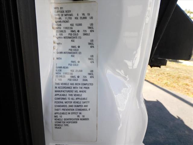 2019 Ford F-750 SD DRW Dump:F03809