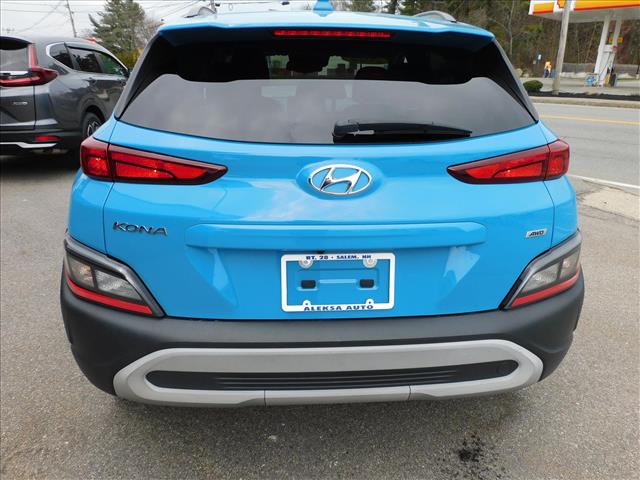 2022 Hyundai KONA SEL:NU913924