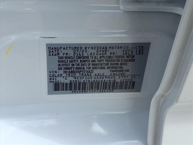 2023 Nissan Sentra SV