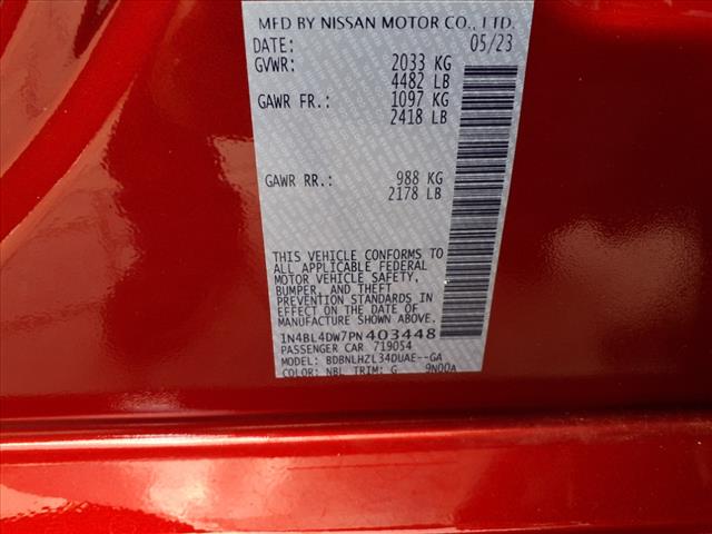 2023 Nissan Altima 2.5 SV