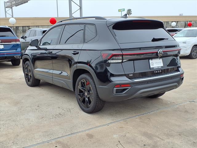 2025 Volkswagen Taos 1.5T SE Black