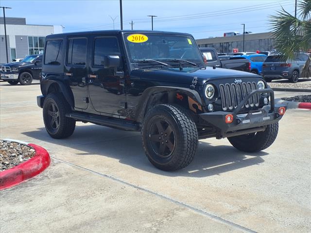 2016 Jeep Wrangler Unlimited Sport