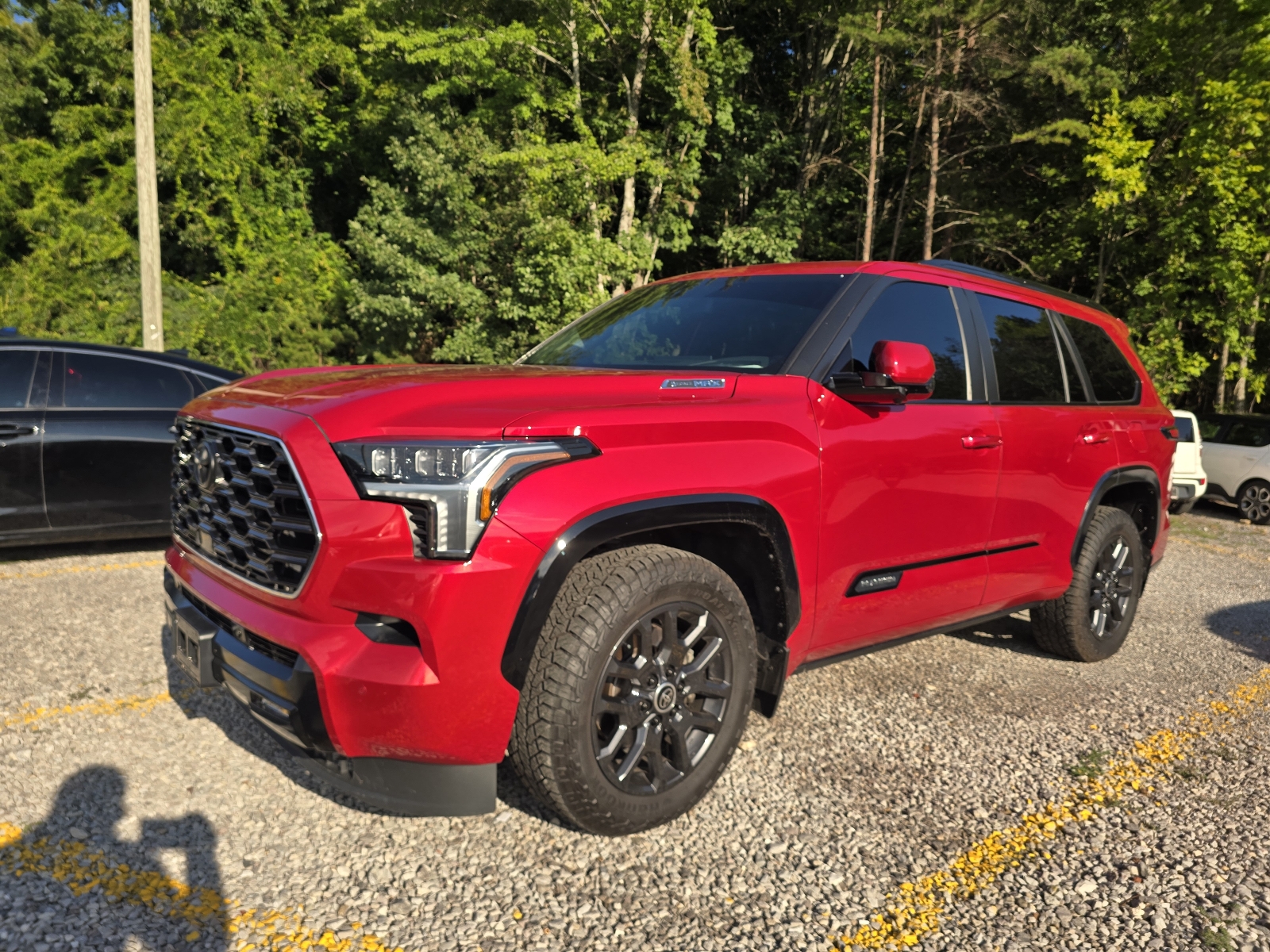 Supersonic Red 2024 Toyota Sequoia SUV / Crossover Four-Wheel Drive Automatic