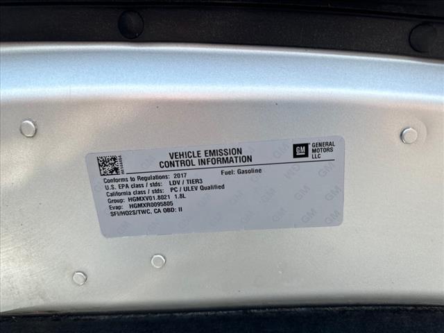 2017 Chevrolet Sonic LT Auto