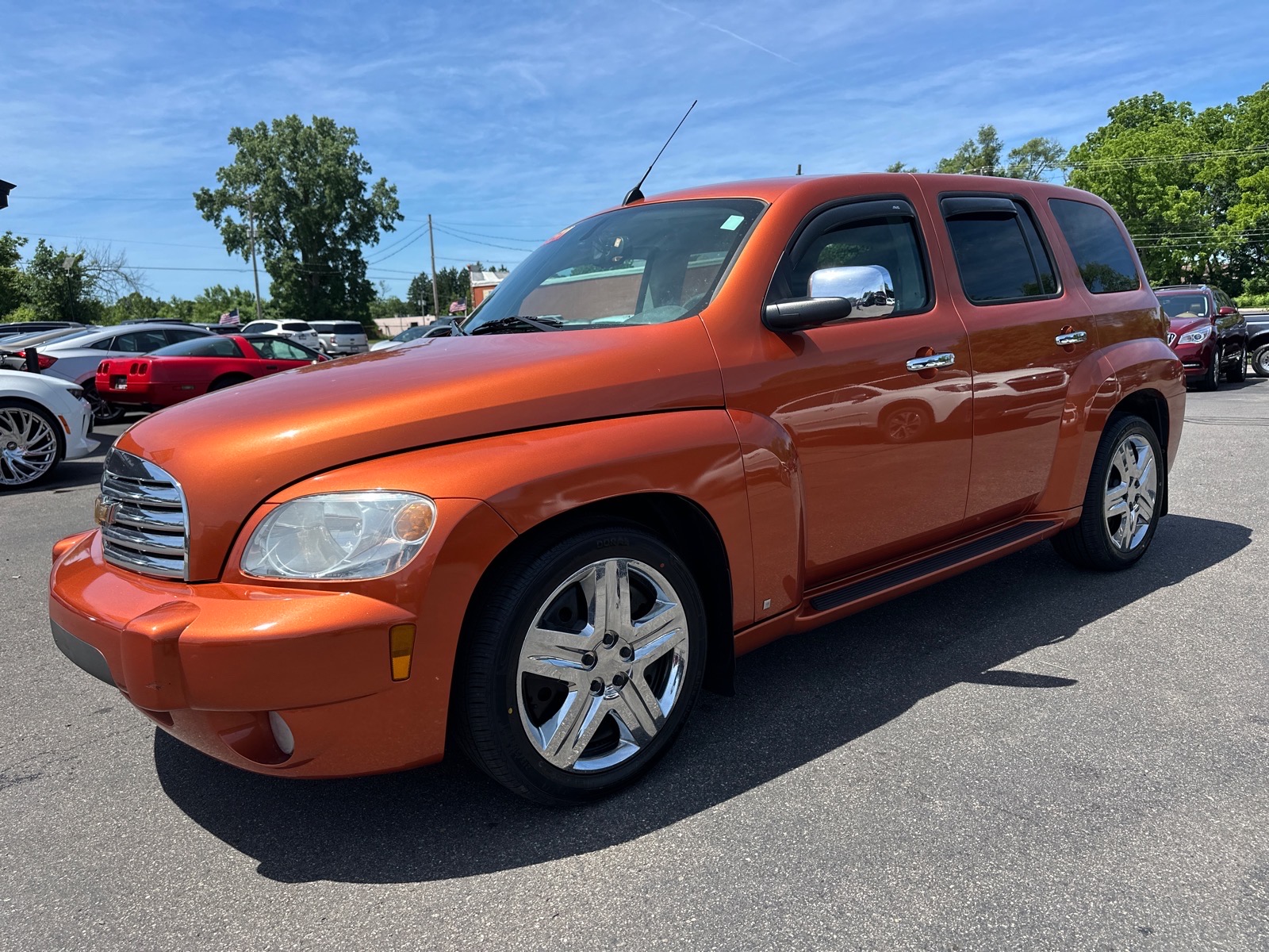 Sunburst Orange Ii Metallic 2006 Chevrolet HHR LT FWD Wagon Front-Wheel Drive 4-Speed Automatic