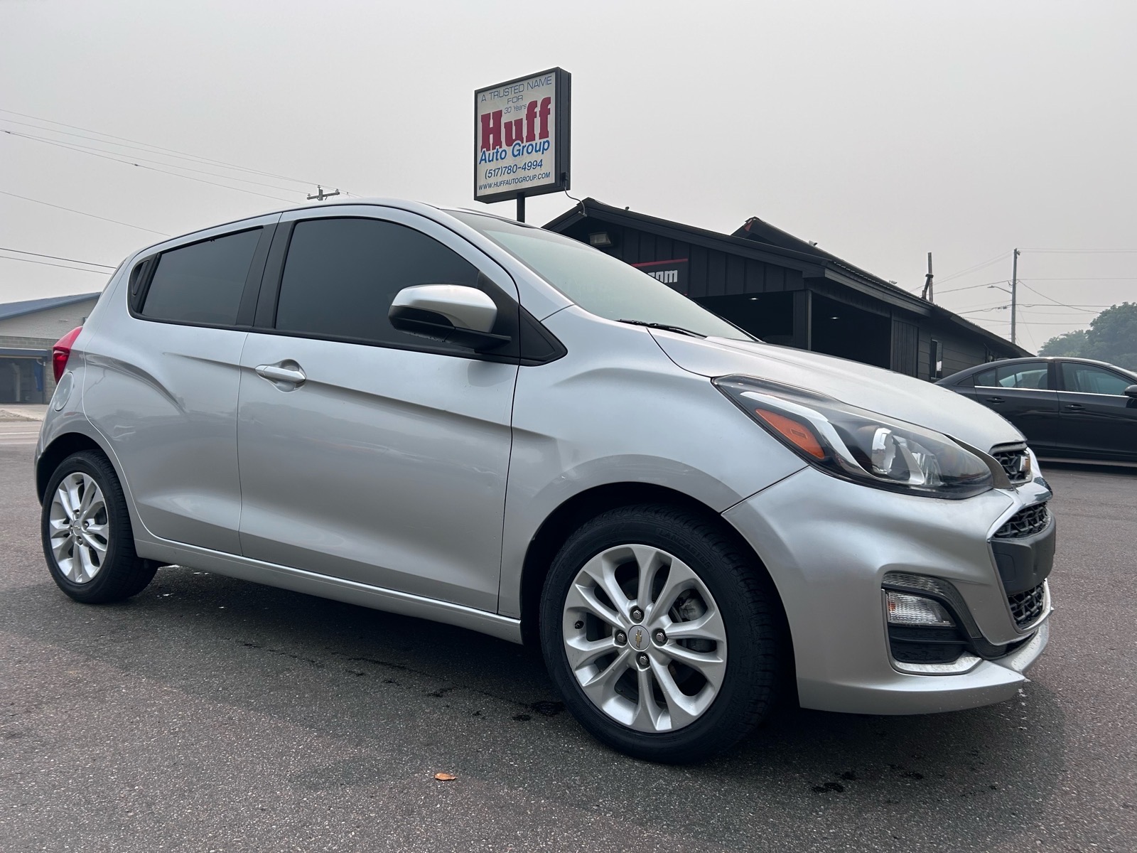 Silver Ice Metallic (gan) 2021 Chevrolet Spark Hatchback Front-Wheel Drive Continuously Variable Transmission
